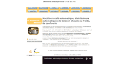 Desktop Screenshot of 1cafecheznous.com