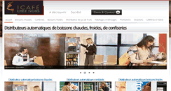 Desktop Screenshot of 1cafecheznous.fr